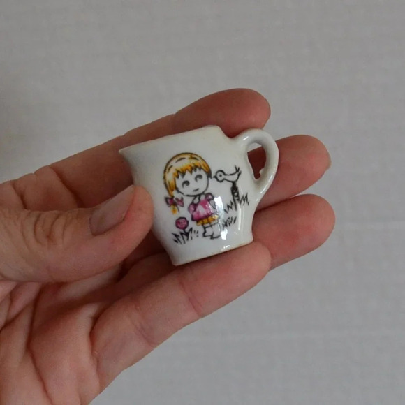 Vtg Play Teacup  and Creamer - Picture 3 of 6